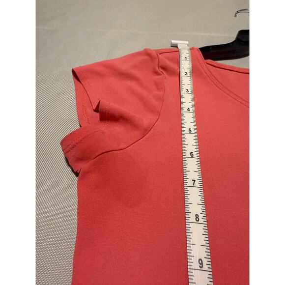 2/$35 Eileen Fisher 100% Silk Pink Size M Blouse Lagenlook Natural lightweight - Picture 5 of 9